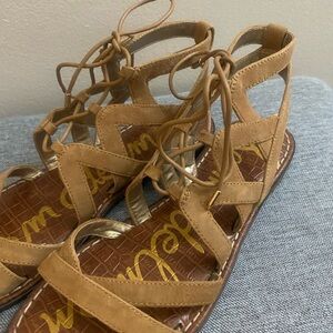 Sam Edelman Tan Gladiator Sandals